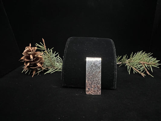 Hammered, Sterling Silver, Money Clip