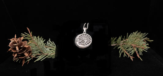 Sterling Silver Moon & Sun Necklace